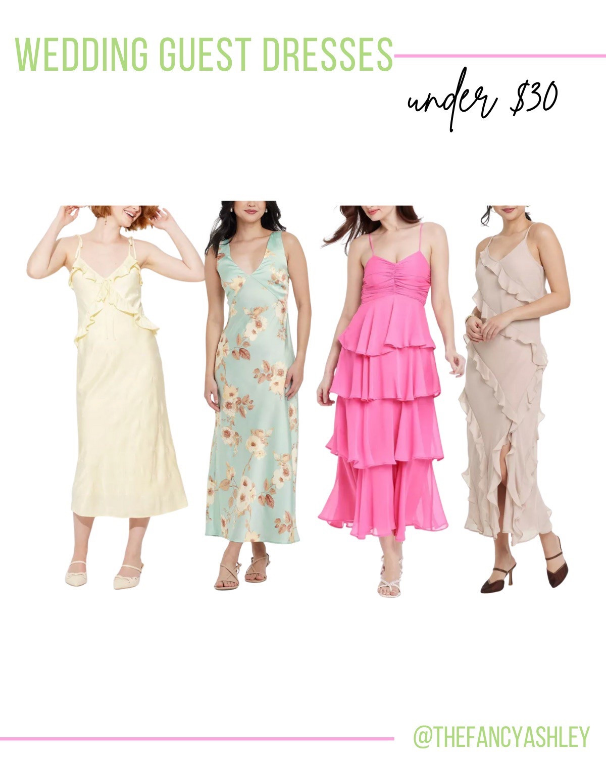 Wedding guest dress season is officially here and Target is coming in clutch with some seriously cute dresses UNDER $30! 

#LTKFindsUnder50 #LTKWedding #LTKSeasonal