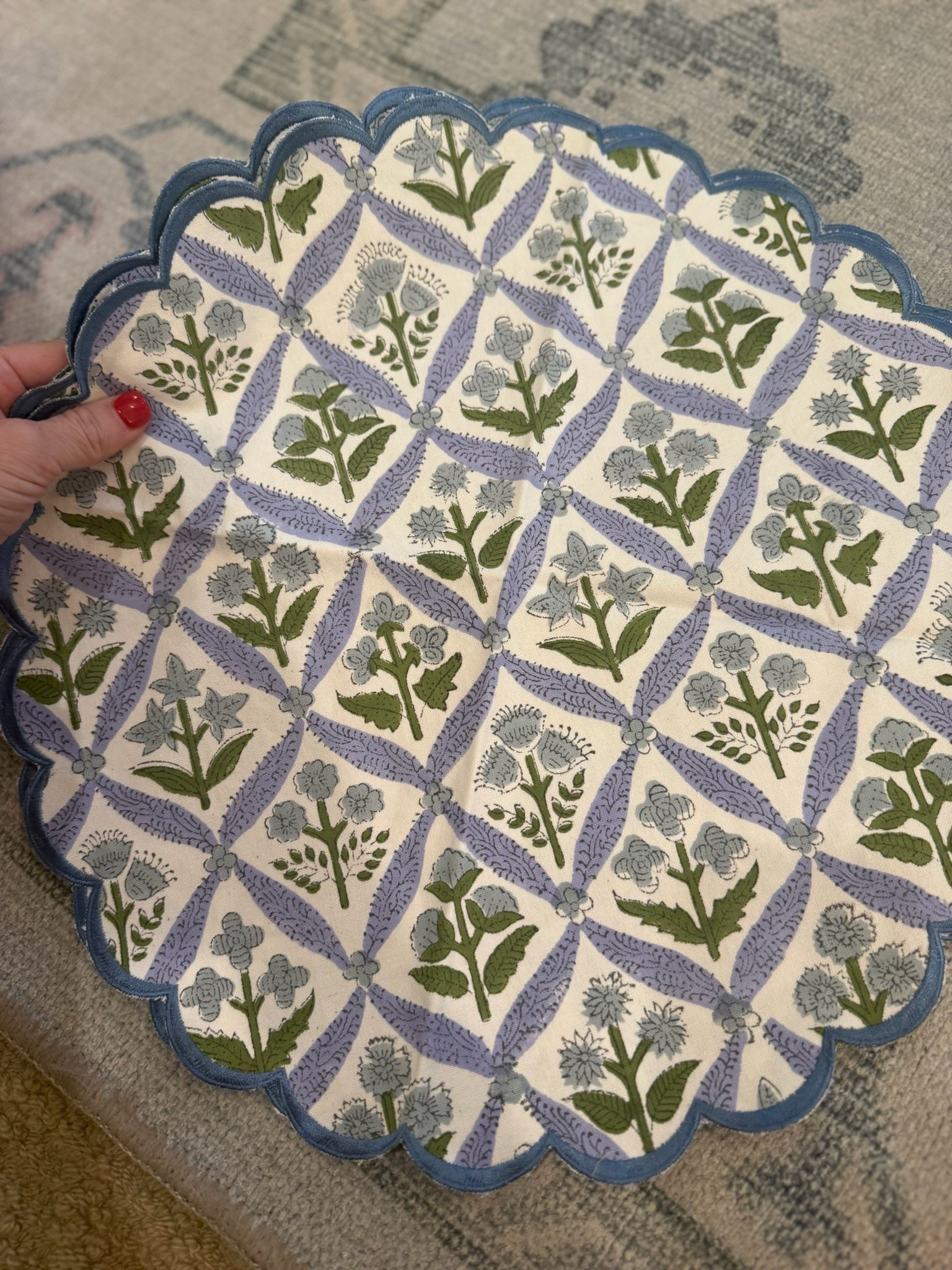 pack of 4 stunning placemats !!! great mom or MIL gift 

#LTKFindsUnder50 #LTKGiftGuide #LTKHome