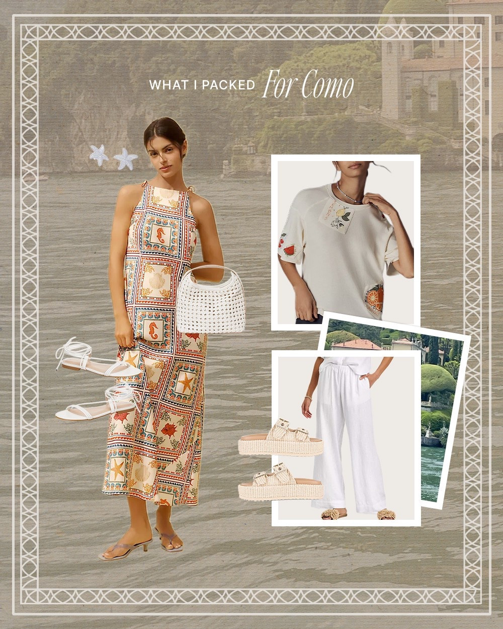 What I packed for Como 🍷 Italy travel 

#LTKTravel #LTKStyleTip