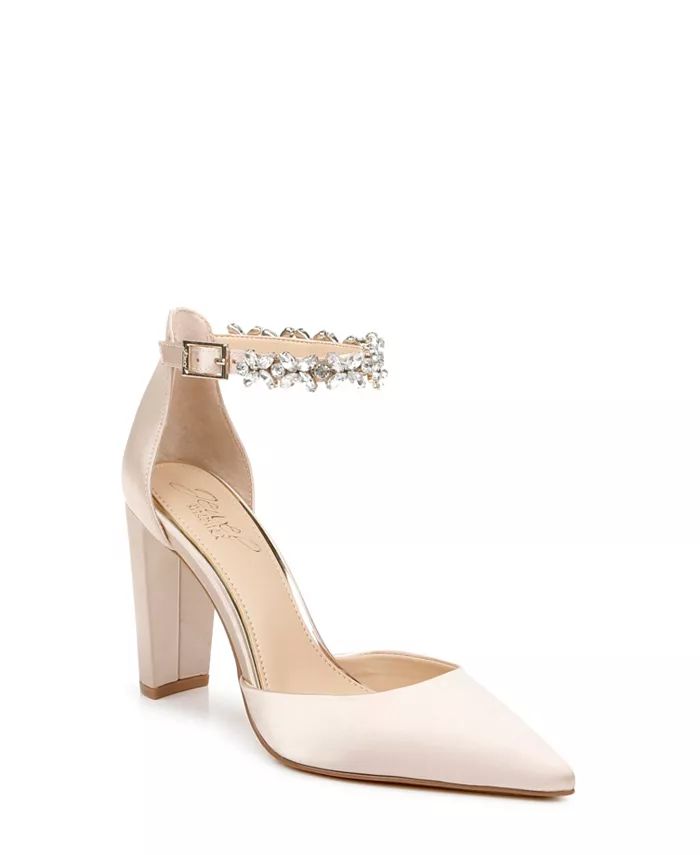 Jewel Badgley Mischka Women's Ollie Evening Pumps - Macy's | Macy's