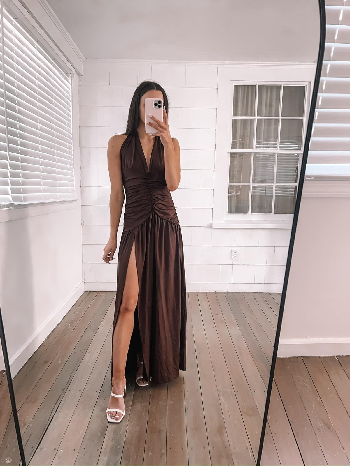 Vacation outfit- dress in XS, heels true to size 

 #LTKSeasonal #LTKTravel