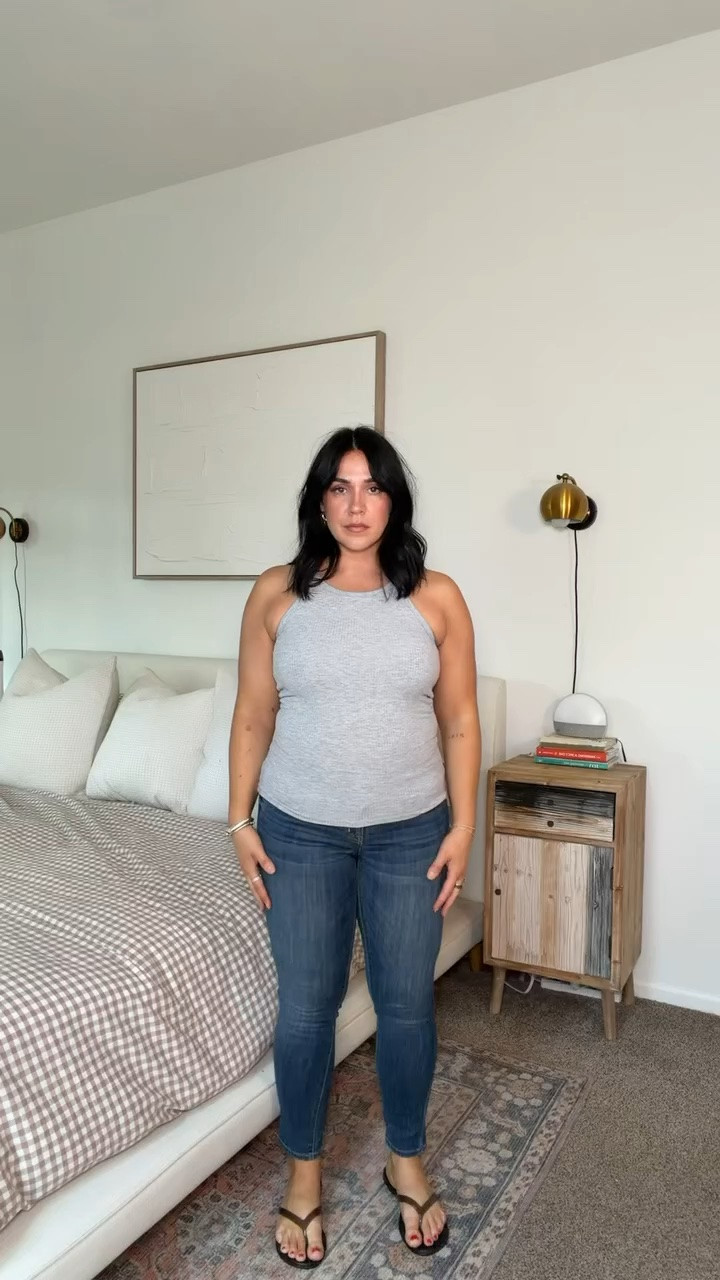 Updating millennial skinny jeans to an easier, comfier summer outfit that flatters my body shape! Size M pants!

#LTKootd #LTKSeasonal #LTKMidsize