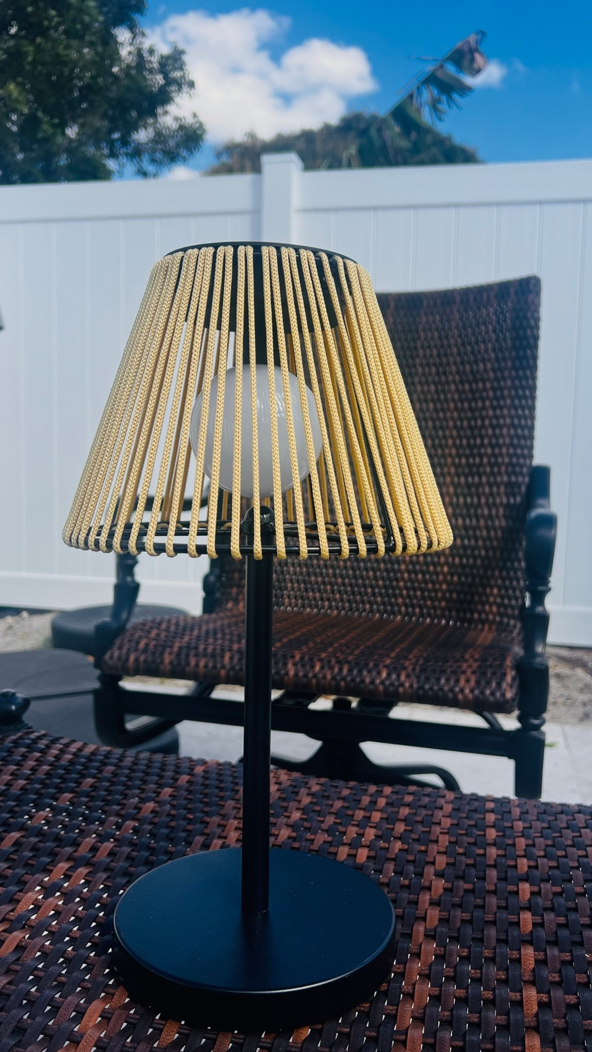Solar patio lamp for cozy evenings ✨
Charges all day, glows beautifully at night. @Wayfair 

#LTKHome