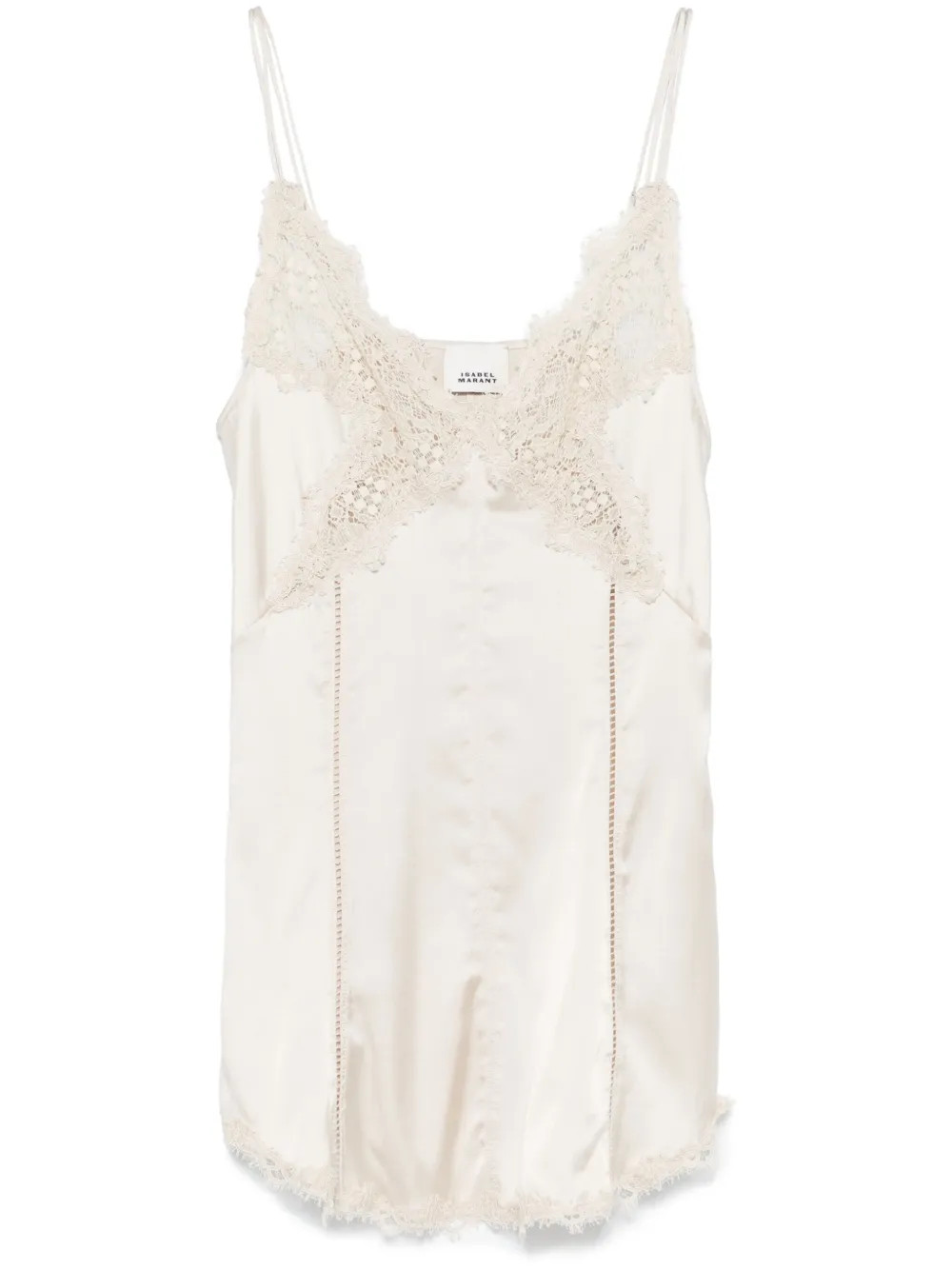 ISABEL MARANT Diandra Top  | Neutrals | FARFETCH AU | Farfetch Global