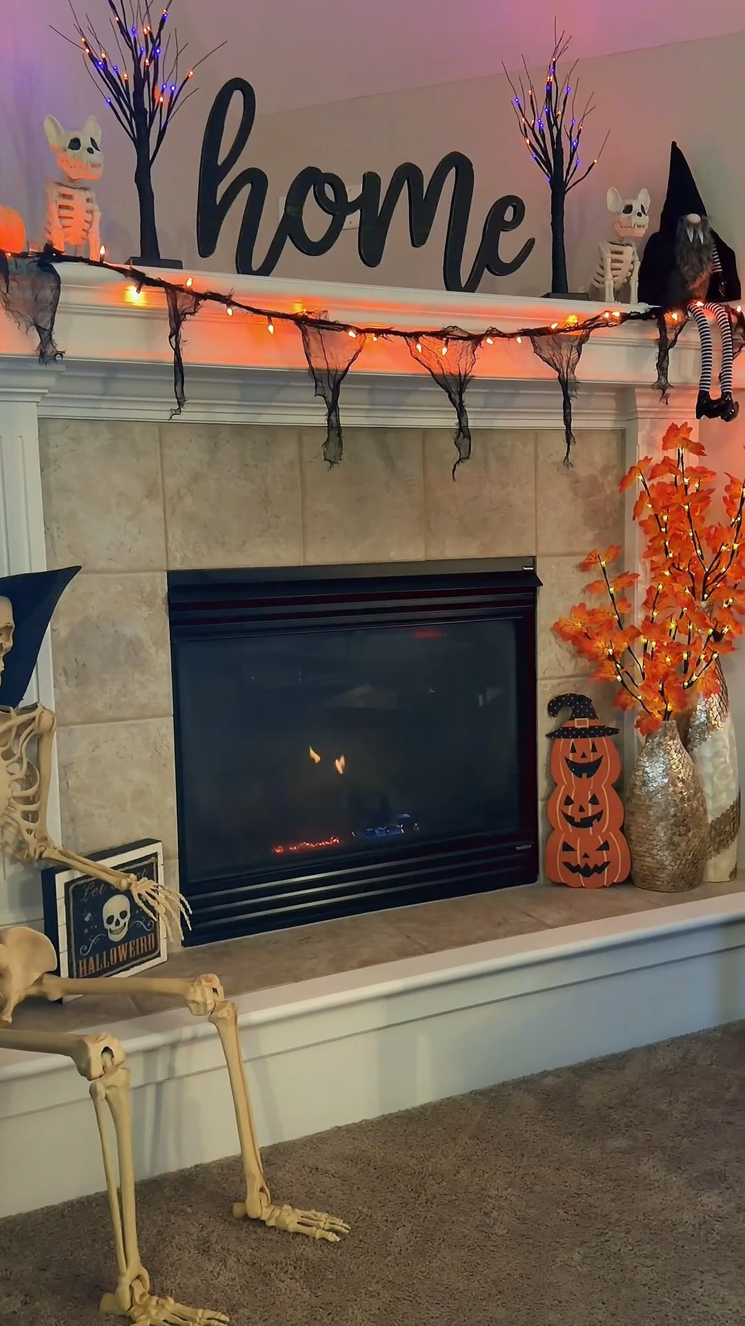 Turning my mantel into a haunted dream👻🎃

#LTKFindsUnder100 #LTKHalloween #LTKSeasonal