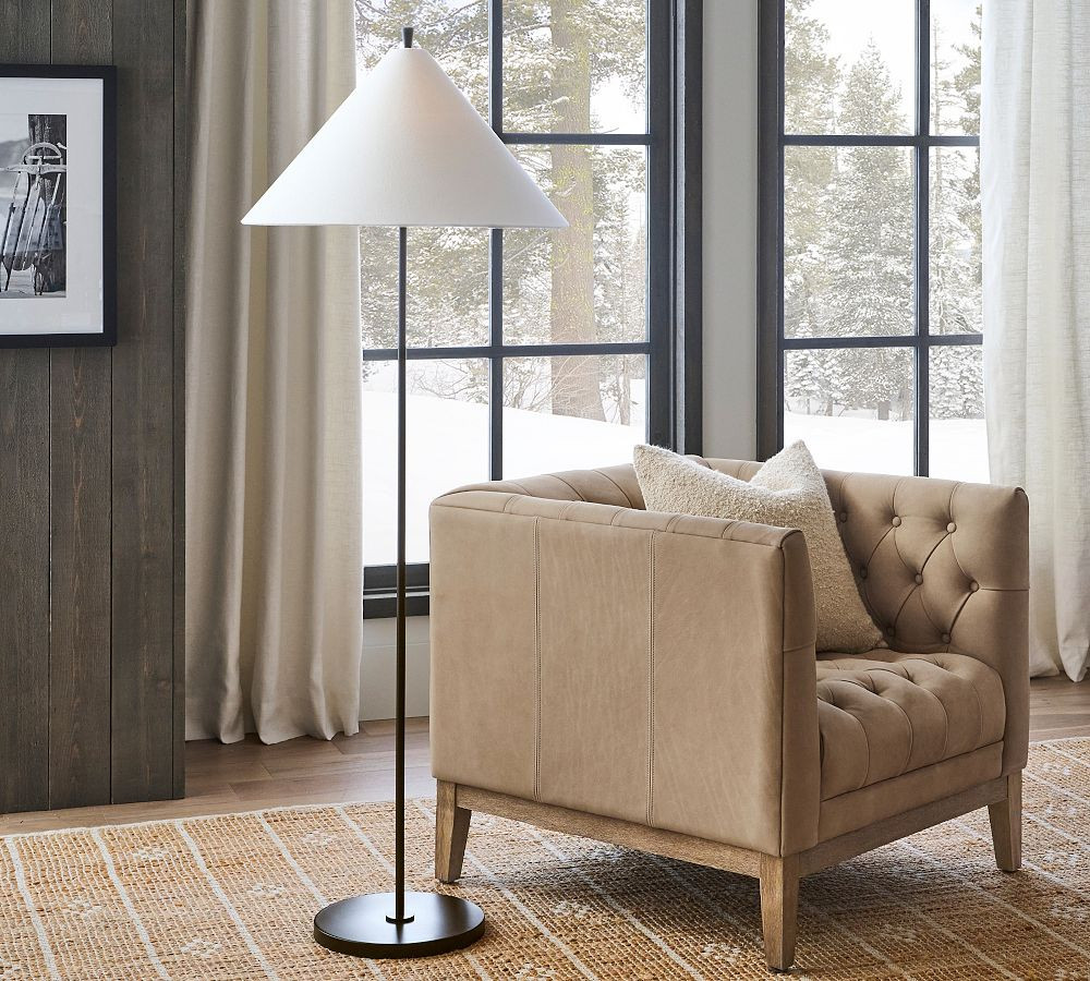 Ellis Metal Floor Lamp | Pottery Barn (US)