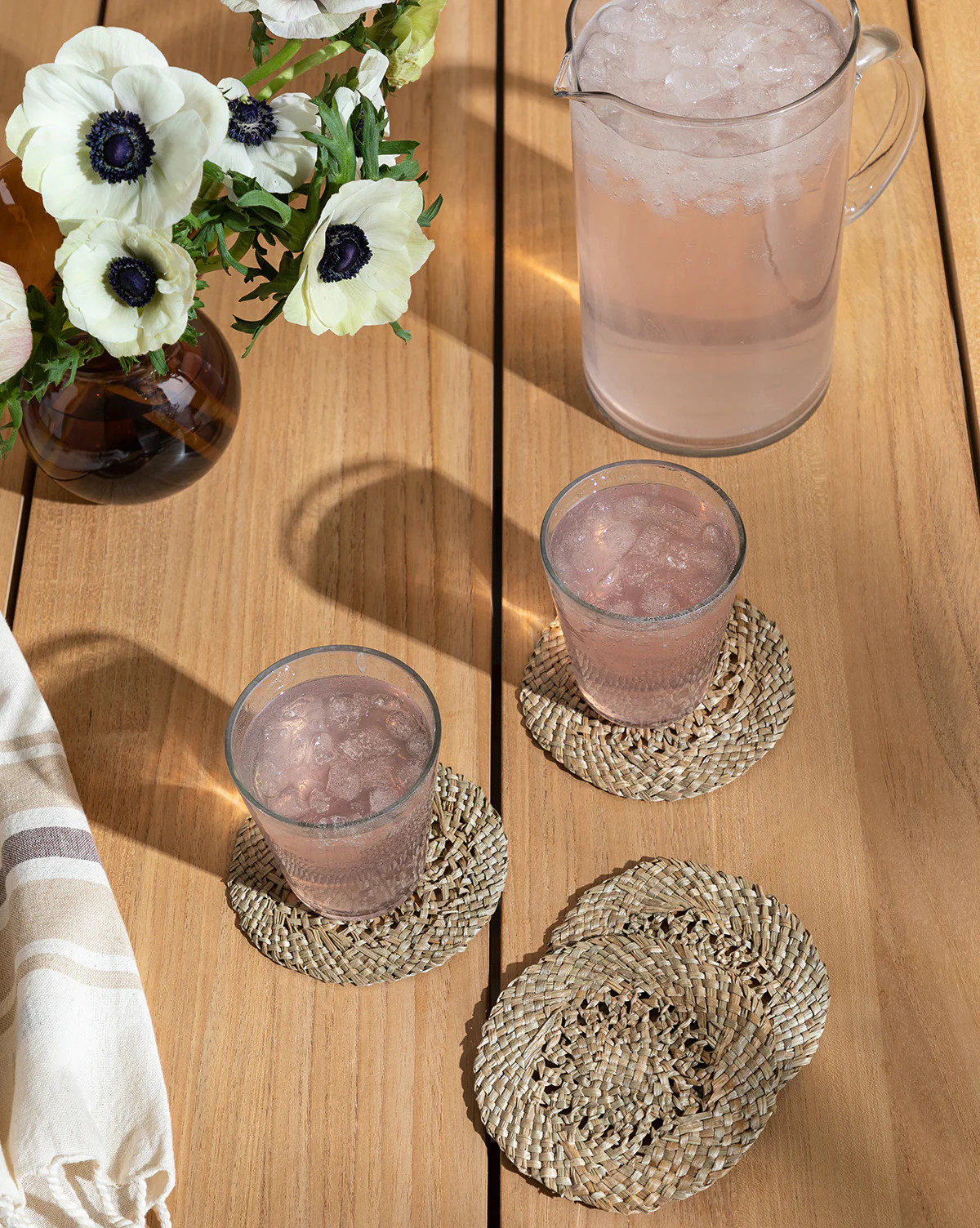 Joanie Woven Coasters (Set of 4) | McGee & Co. (US)