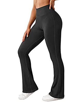 BUBBLELIME 29"/31"/33"/35"/37" 3 Styles Women's High Waist Bootcut Yoga Pants Basic/Out Pockets T... | Amazon (US)