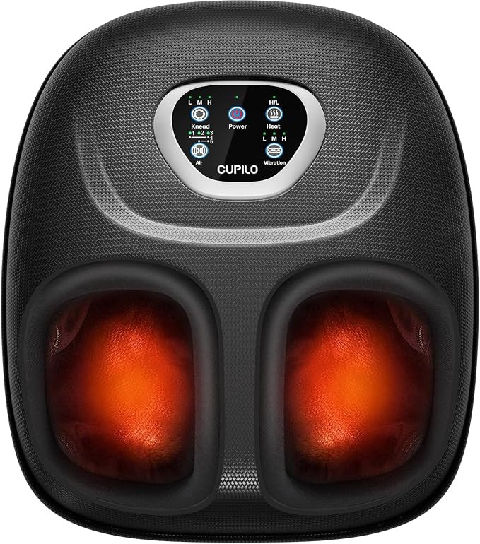 CuPiLo Foot Massager FSA Eligible HSA, 2026 Upgraded, Fathers Day Dad Gifts for Men, Feet Massage... | Amazon (US)