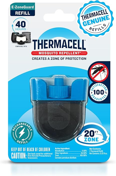 Thermacell Rechargeable Mosquito Repeller Refills; Advanced Repellent Formula Provides 20 Foot Pr... | Amazon (US)