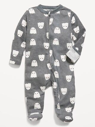 Unisex Halloween 1-Way Zip Sleep &#x26; Play Footed One-Piece for Baby | Old Navy (US)