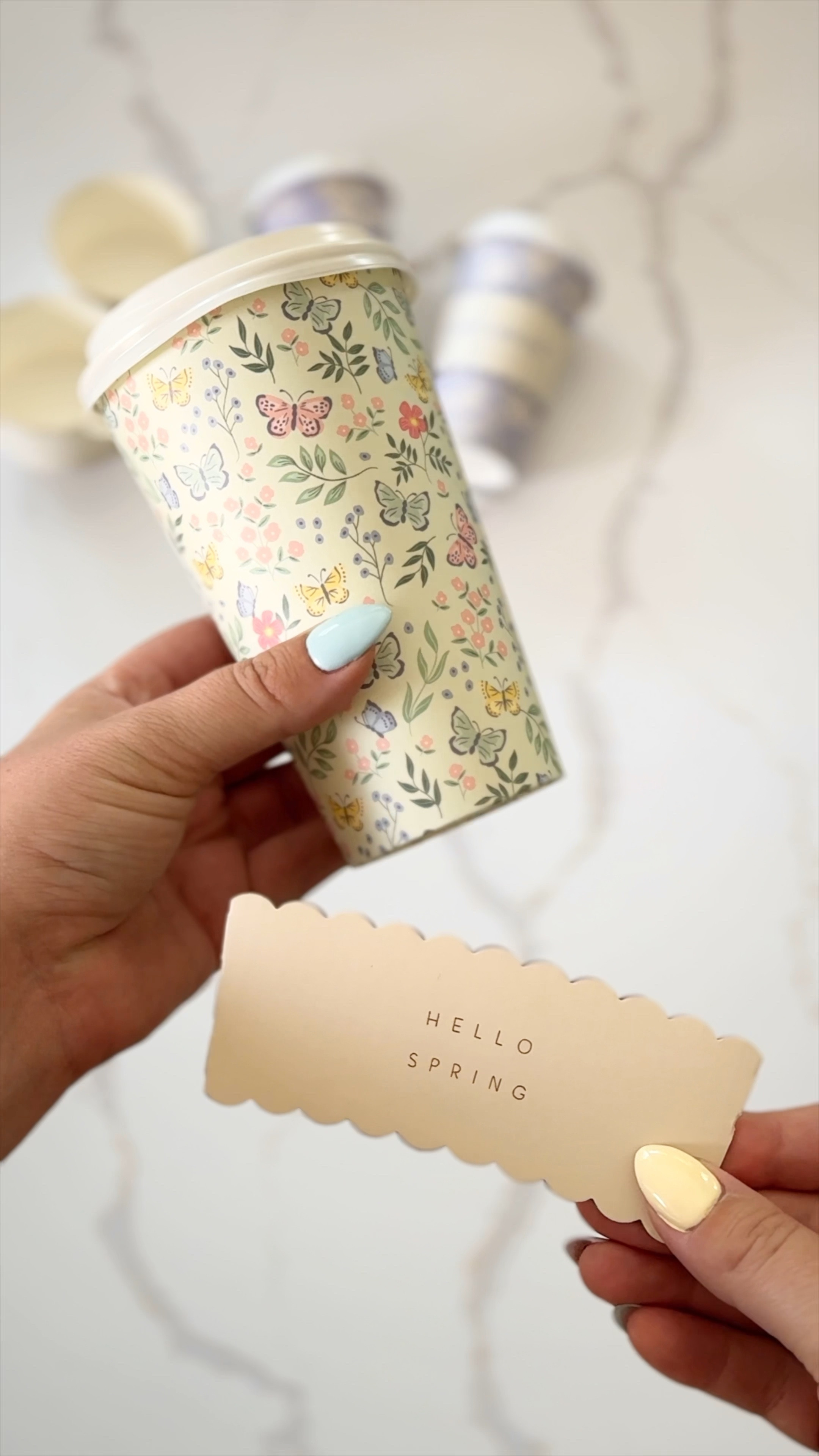 Found the cutest spring paper and bamboo decor and spring items ever! Great for an Easter party or spring get together!

#LTKkids #LTKparties #LTKSeasonal