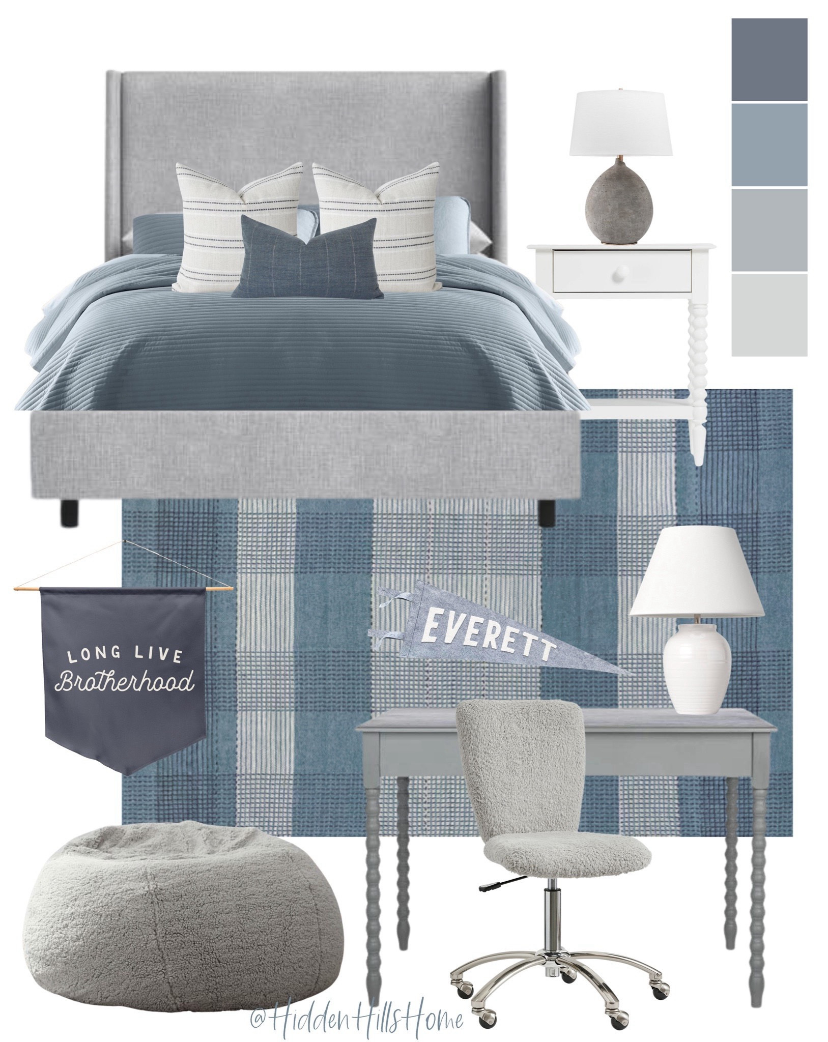 Tilly Upholstered Bed curated on LTK