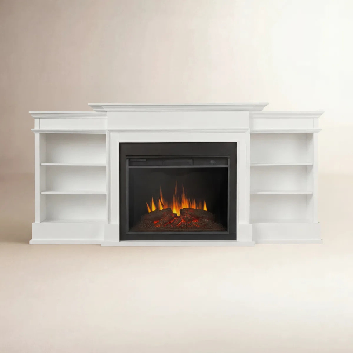 Ashton 92.38" W Electric Fireplace | Wayfair North America