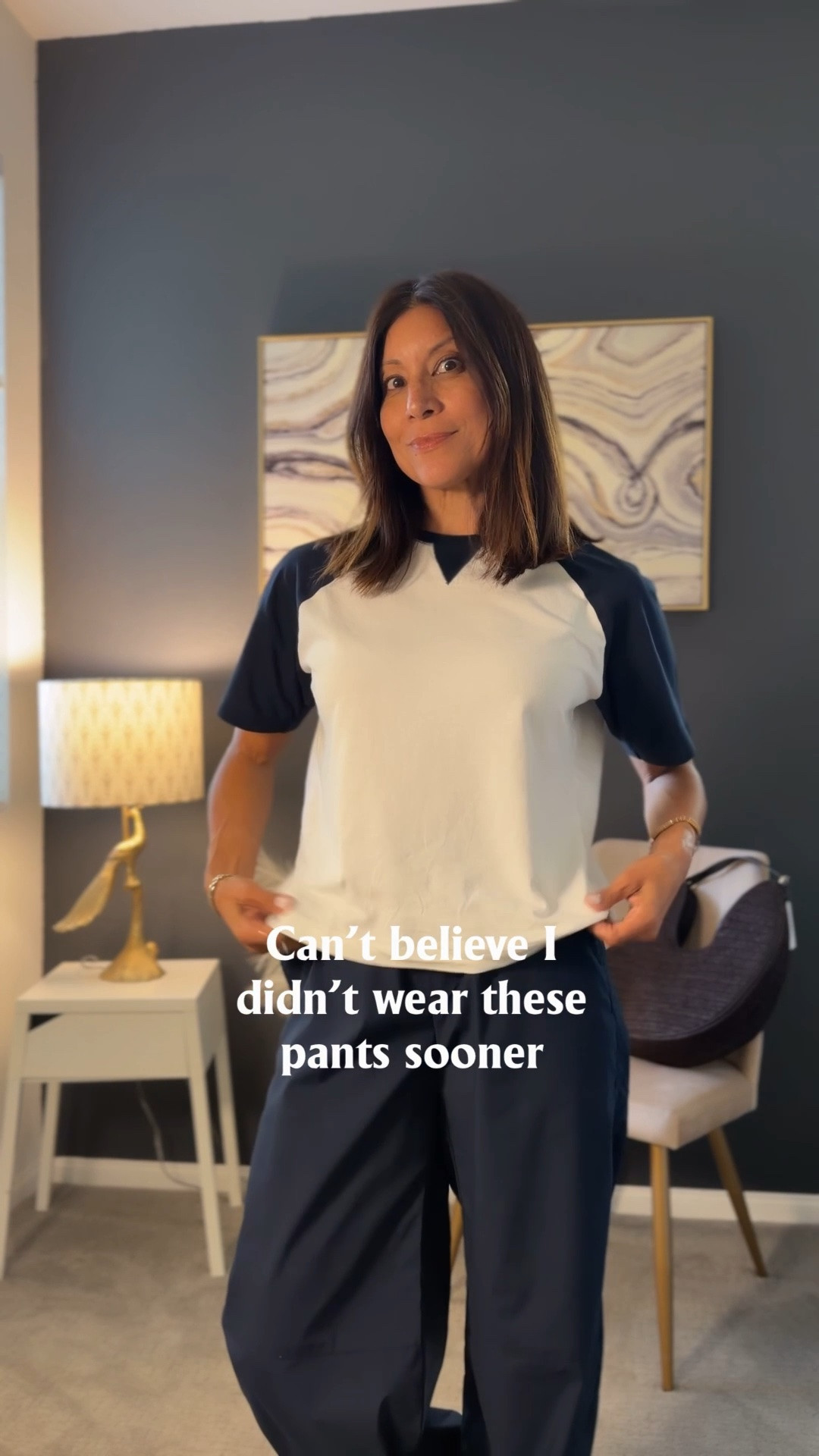 But now that they’re on… be ready to seem them again & again 

Old Navy style 
Ballloon pants wearing xs 
Tee size small 
Flip flops tts

#LTKTravel #LTKPetite #LTKSeasonal