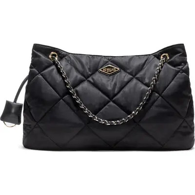 MZ Wallace Small Frankie Quilted Tote in Black at Nordstrom | Nordstrom