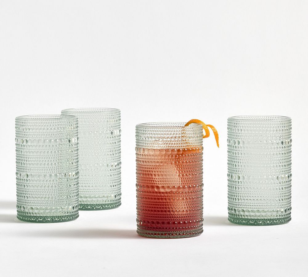 Jupiter Beaded Drinking Glasses | Pottery Barn (US)