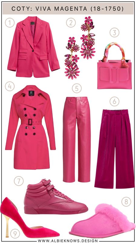 Pantone 2023 Color of the Year Viva Magenta (18-1750) Fashion Edit



#LTKshoecrush #LTKHoliday #LTKstyletip