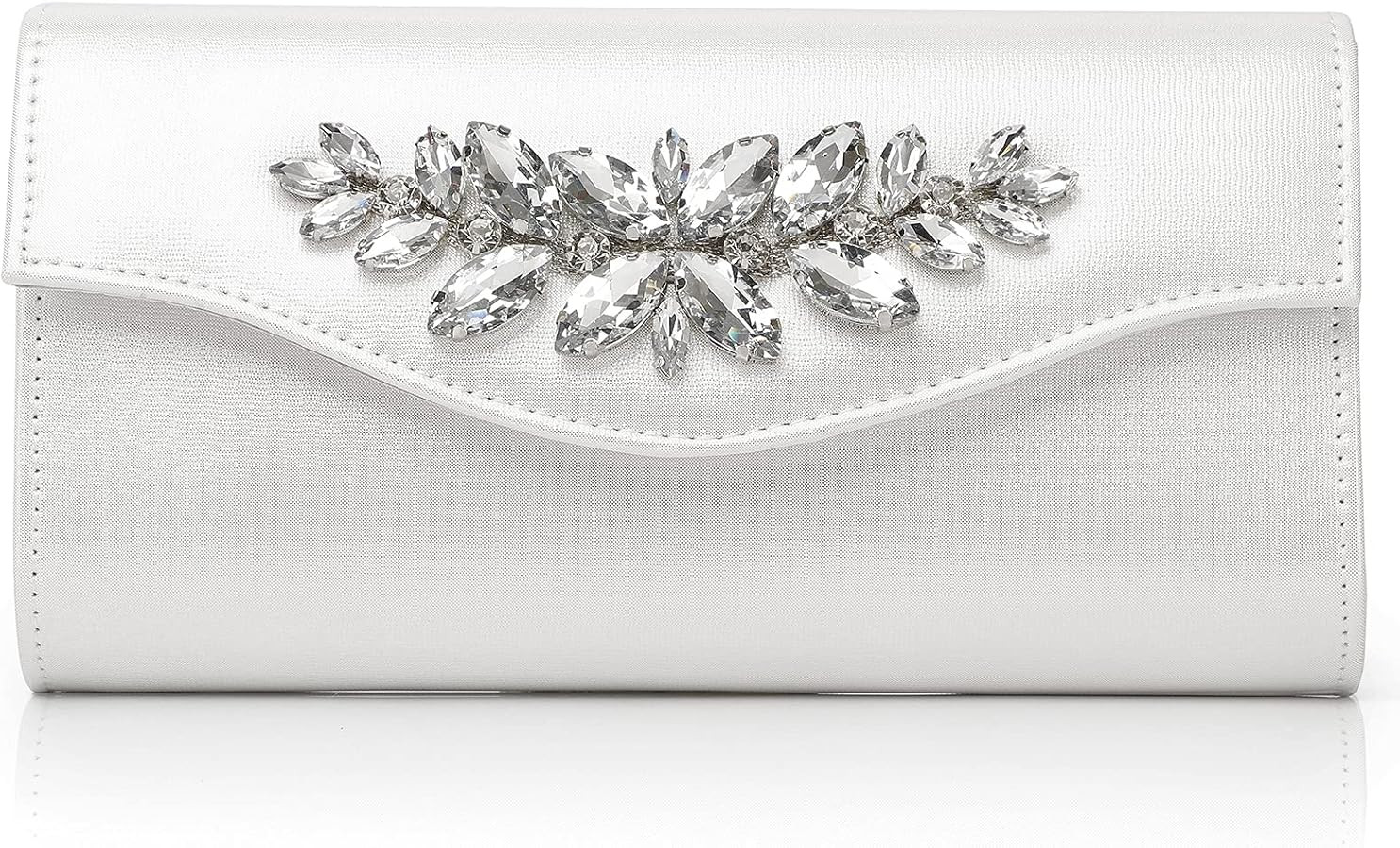 GESU Clutch Purses for Women Bling Rhinestone Evening Bag Wedding Formal Dress Purses Handbag. | Amazon (US)