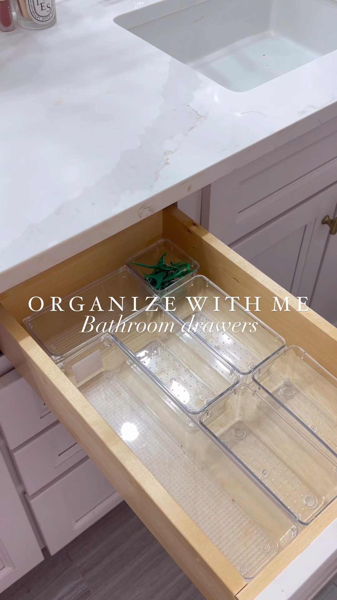 Organizing my bathroom drawers! These acrylic organizers are on sale for Amazon prime day! They’re the best! 🤍

#LTKHome #LTKVideo #LTKxPrimeDay