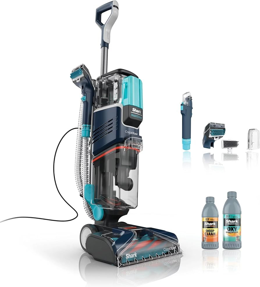 Shark CarpetXpert with Stain Striker, Upright Carpet, Area Rug & Upholstery Cleaner (Renewed) (Na... | Amazon (US)
