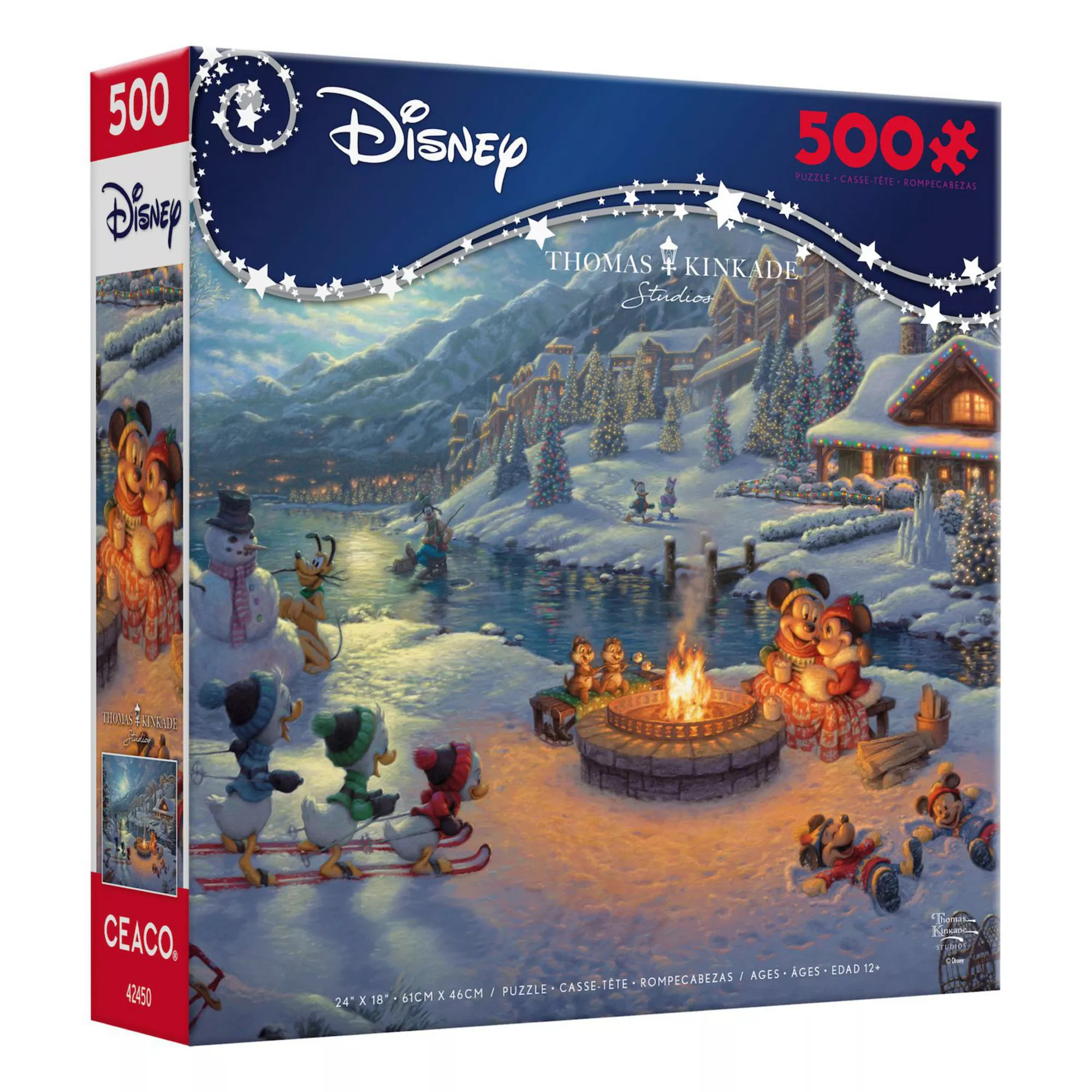 Ceaco Disney Thomas Kinkade Studios Holiday Campfire 500-pc. Jigsaw Puzzle | Kohl's