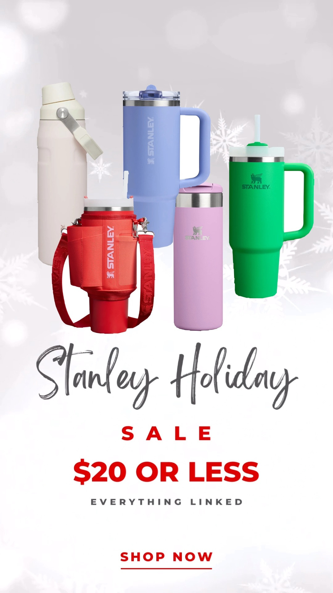Stanley Holiday Sale - $20 & LESS items linked!

Black Friday, Clearance, Deal, Coffee


#LTKCyberWeek #LTKHoliday #LTKSaleAlert