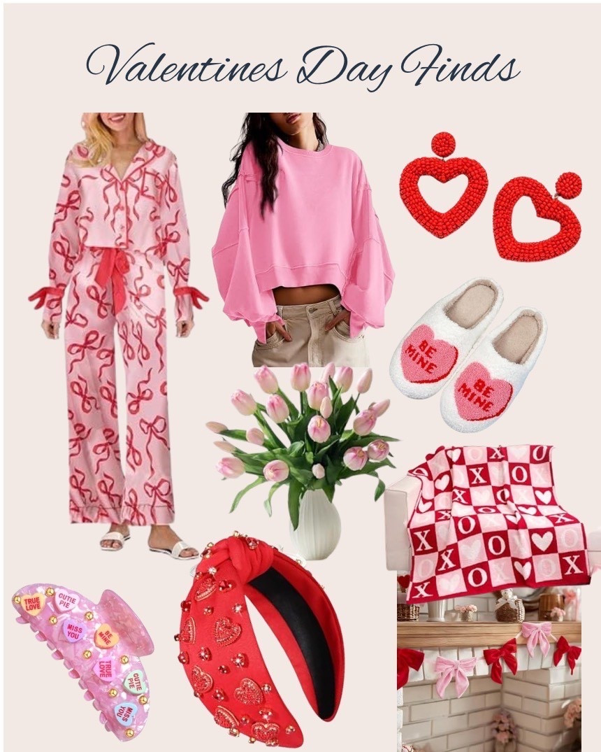 These Amazon Valentines Day finds are TOO good!! Imagine the pajamas for a fun Galentines get together!! 😍

#LTKGiftGuide #LTKSeasonal #LTKFindsUnder50