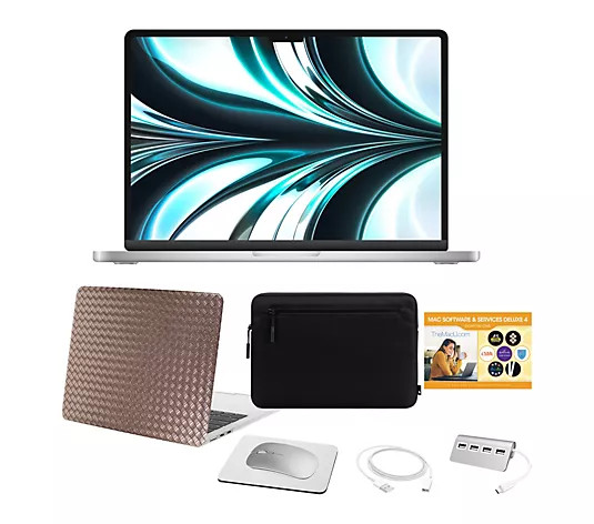 Make Your Selection: Apple MacBook Air 13" M4 Laptop 256GB w/ Incase Sleeve, Accs & Voucher | QVC