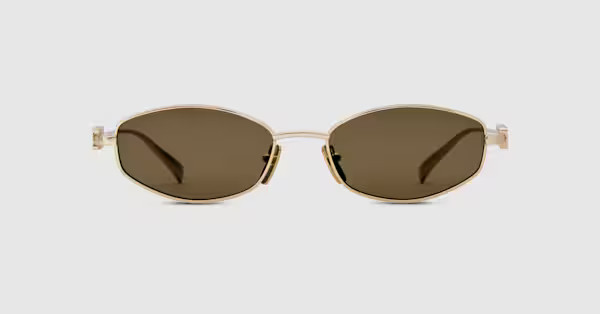 Gucci Oval frame sunglasses | Gucci (US)