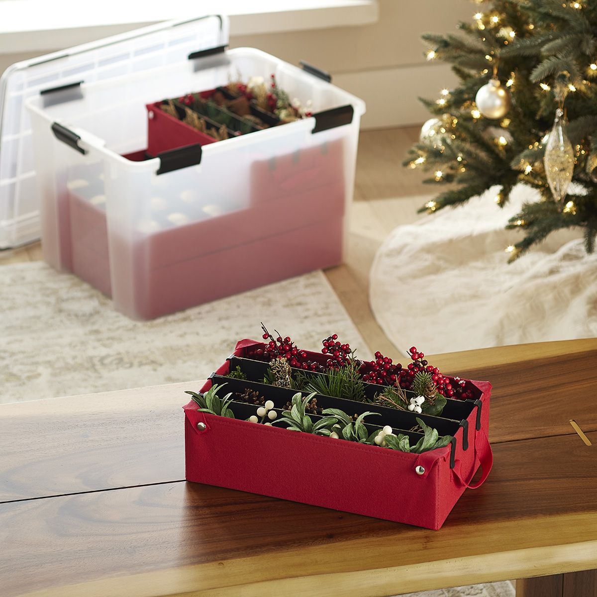 Bin Drop-In Ornament Tray | The Container Store