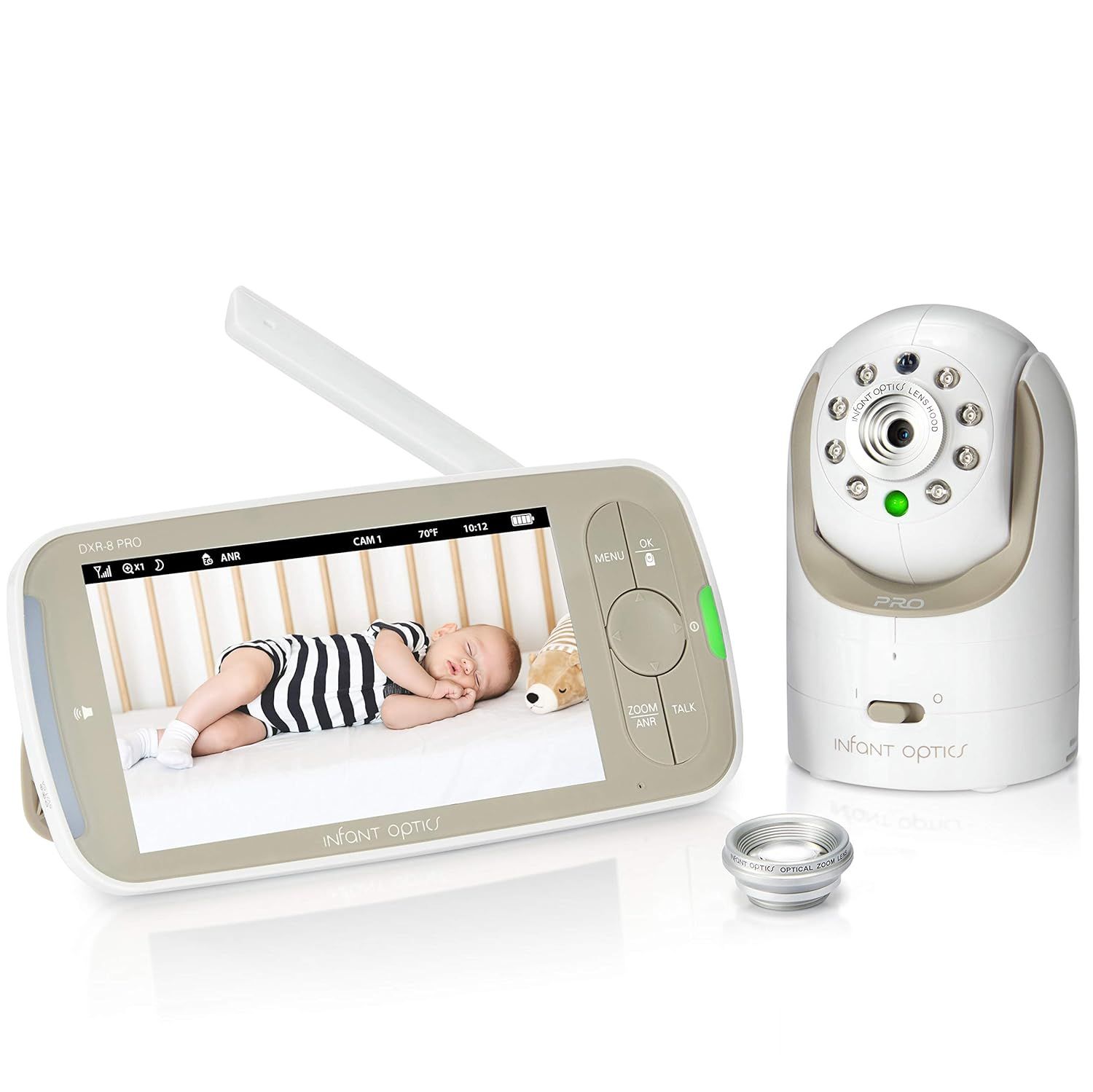 Amazon.com: Infant Optics DXR-8 PRO Baby Monitor 720P 5" HD Display with A.N.R. (Active Noise Red... | Amazon (US)