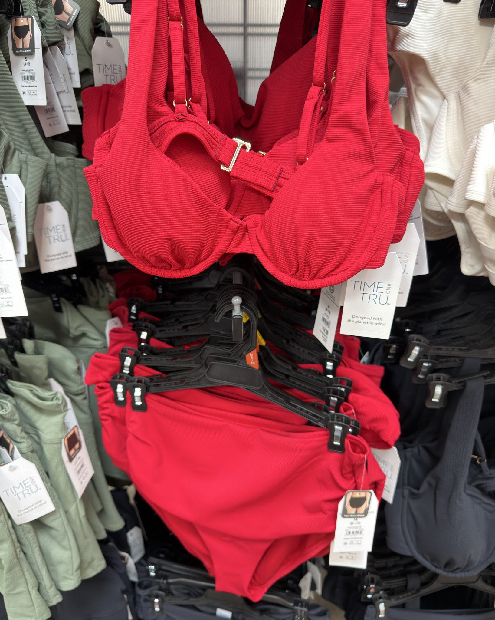 Okay but the ribbed texture + high waist combo?? Walmart understood the assignment. 👏

#LTKmomlife #LTKMidsize