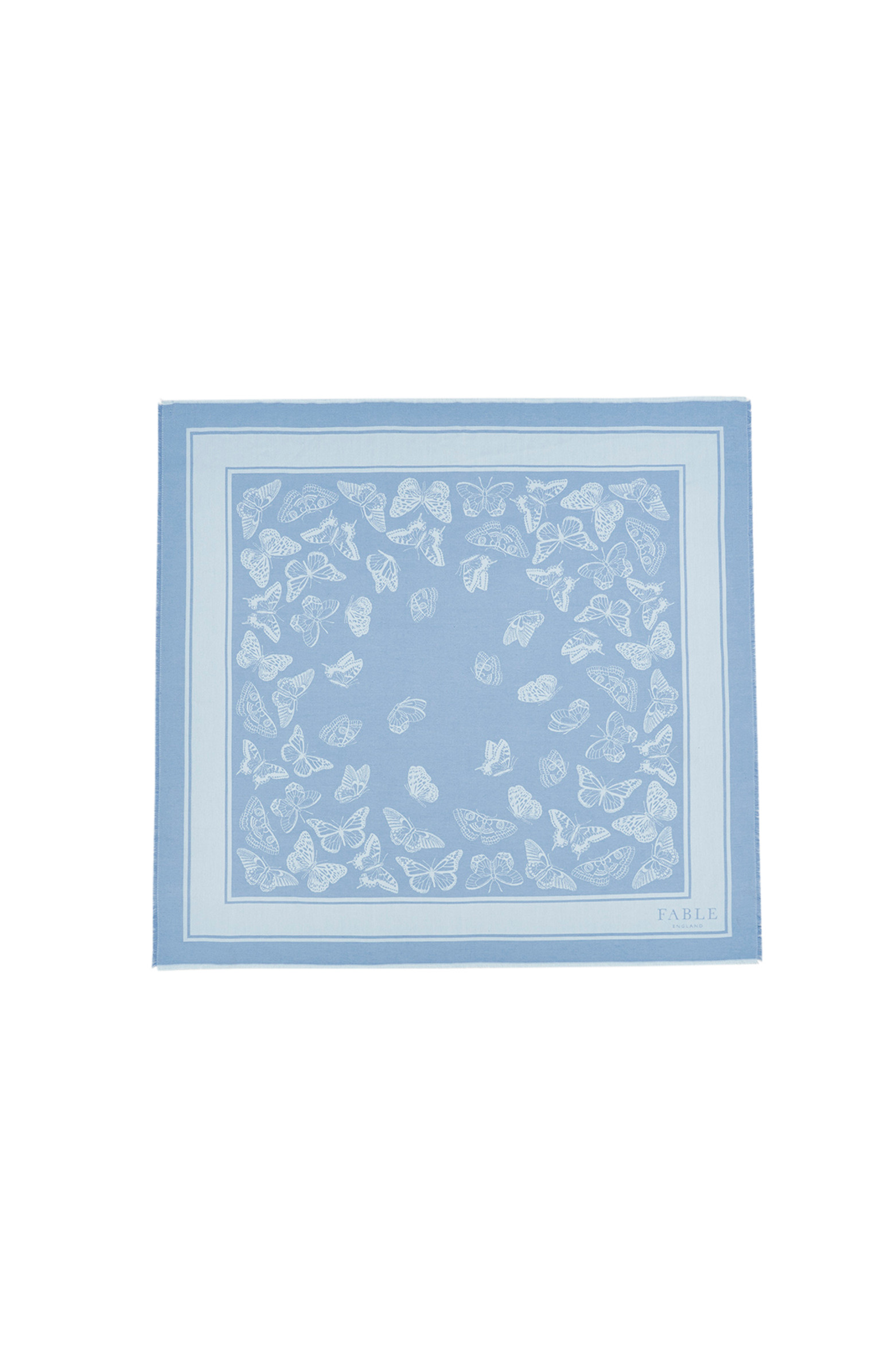 Fable England Butterfly Jacquard Square Scarf | Nordstrom | Nordstrom