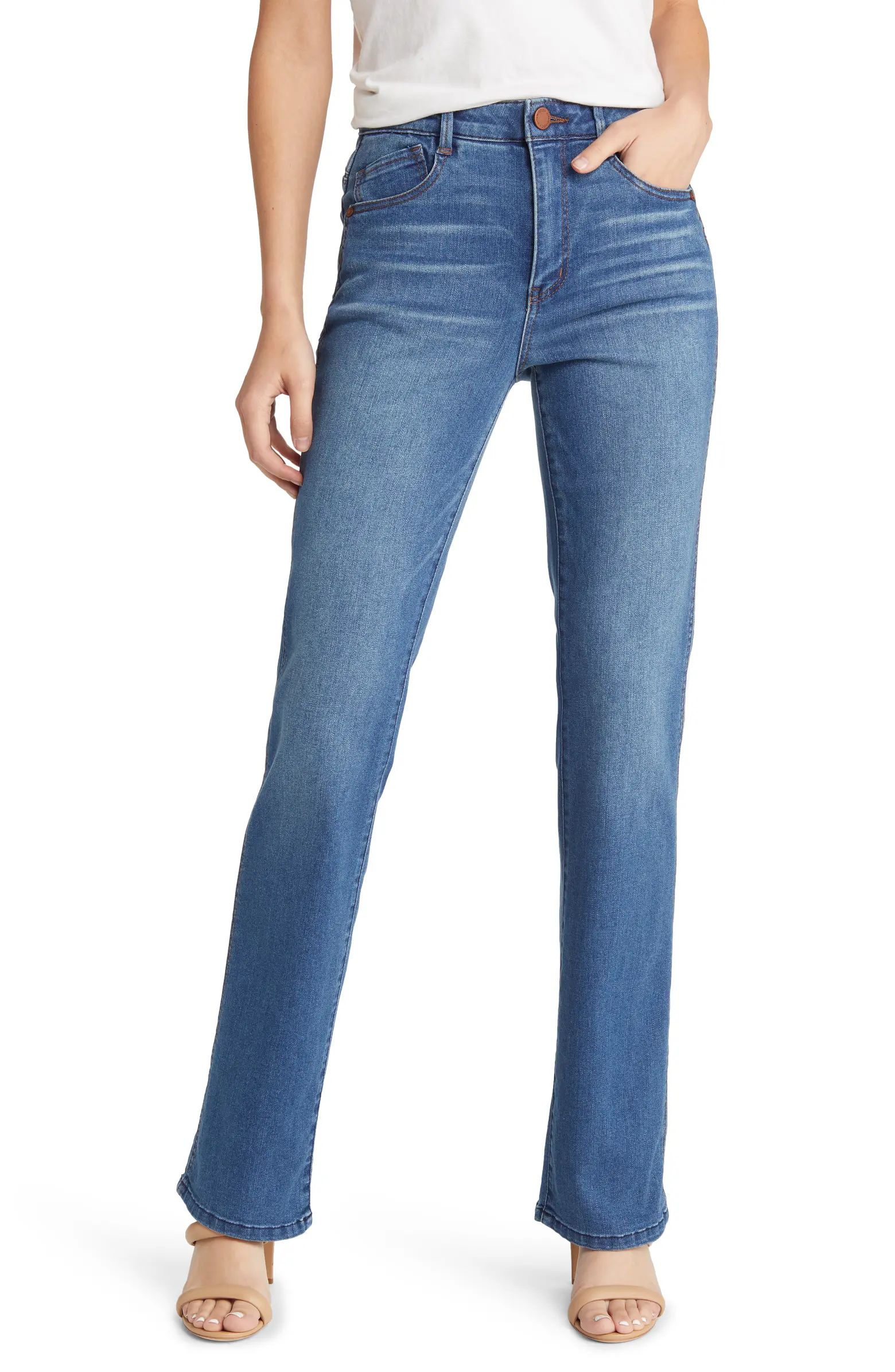 AbSolution Skyrise Itty Bitty Bootcut Jeans | Nordstrom