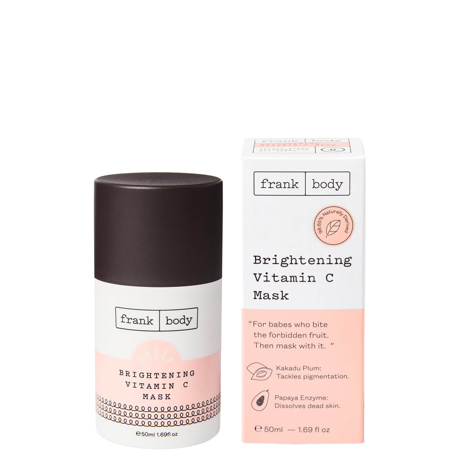 Frank Body Brightening Vitamin C Mask 50ml | Cult Beauty