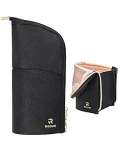 Makeup Brush Case Makeup Brush Holder Travel Professional Cosmetic Bag Artist Storage Bag Stand-u... | Amazon (US)