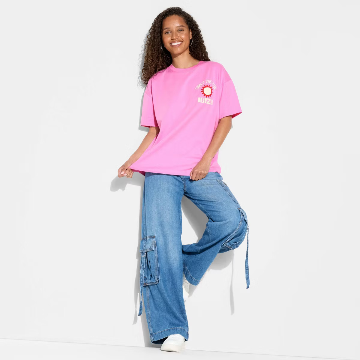 Women's Short Sleeve Oversized Graphic T-Shirt - Wild Fable™ | Target