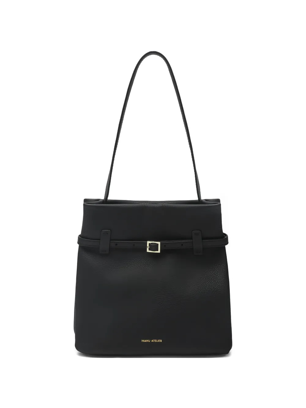 Manu Atelier Mini Tote Du Jour Tote Bag | Black | FARFETCH | Farfetch Global