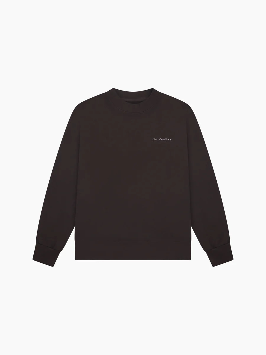 Oversized Logo Crewneck | California Incline