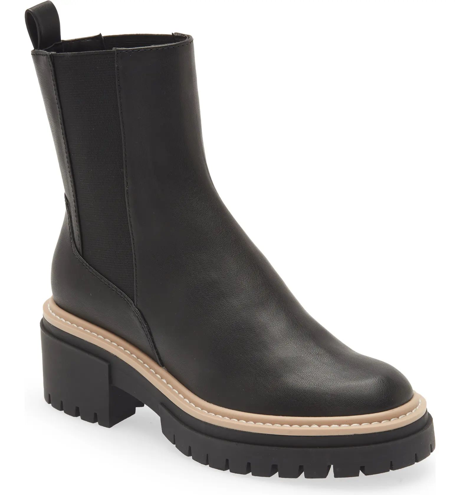 Open Edit Mya Lug Sole Chelsea Boot | Nordstrom | Nordstrom