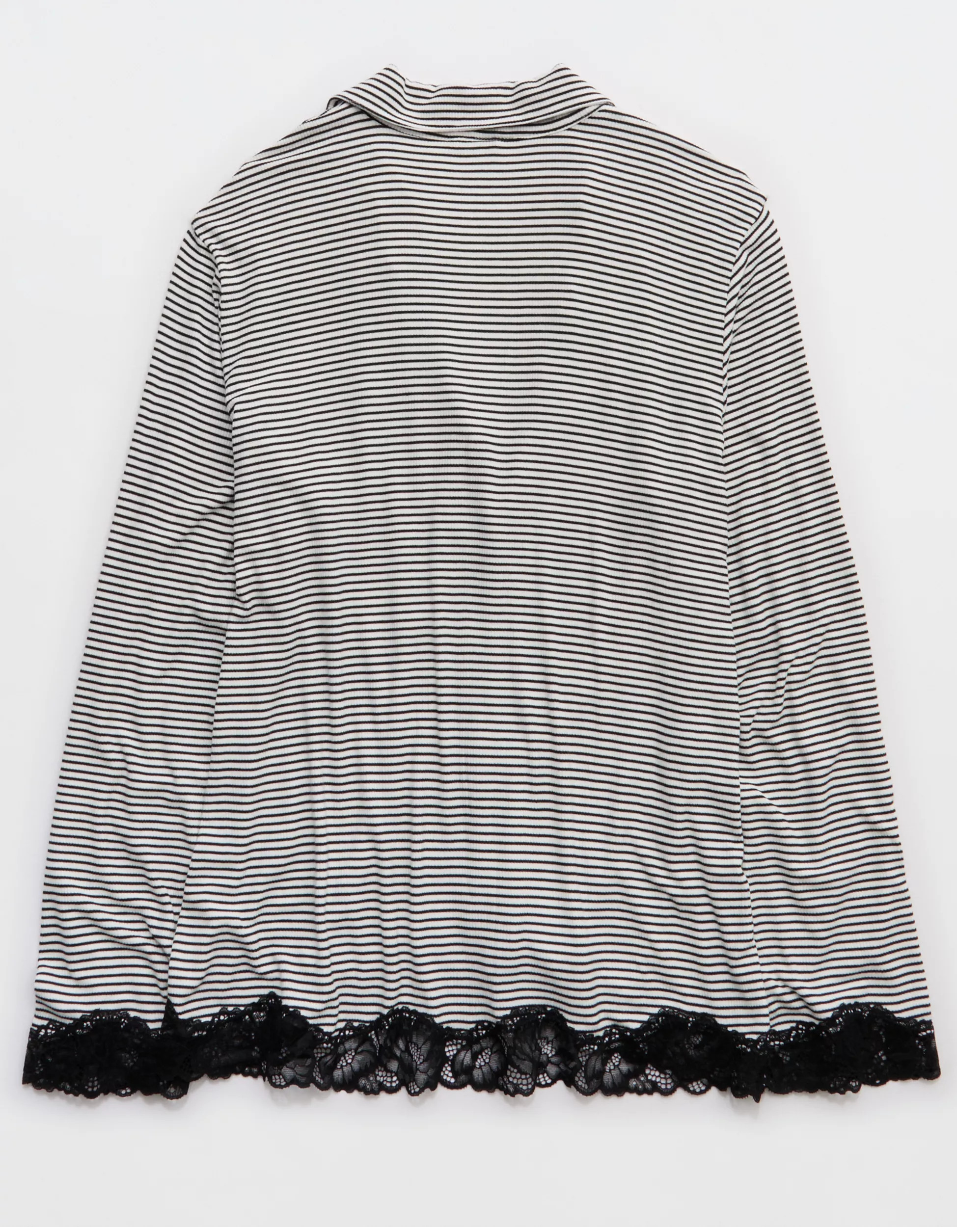 Aerie Real Soft Rib Long Sleeve T-Shirt | American Eagle Outfitters (US & CA)