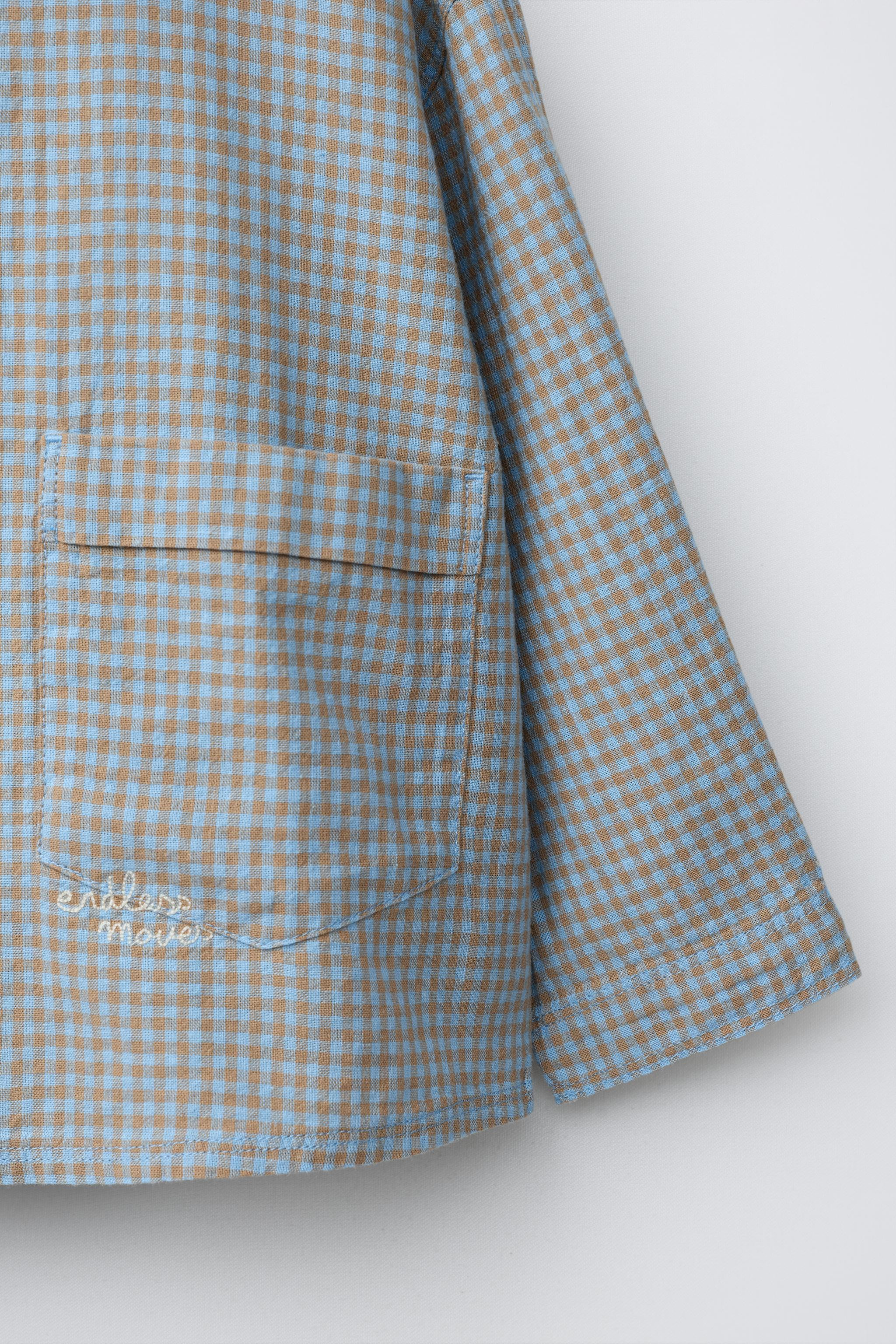 GINGHAM PRINT SHIRT | Zara US