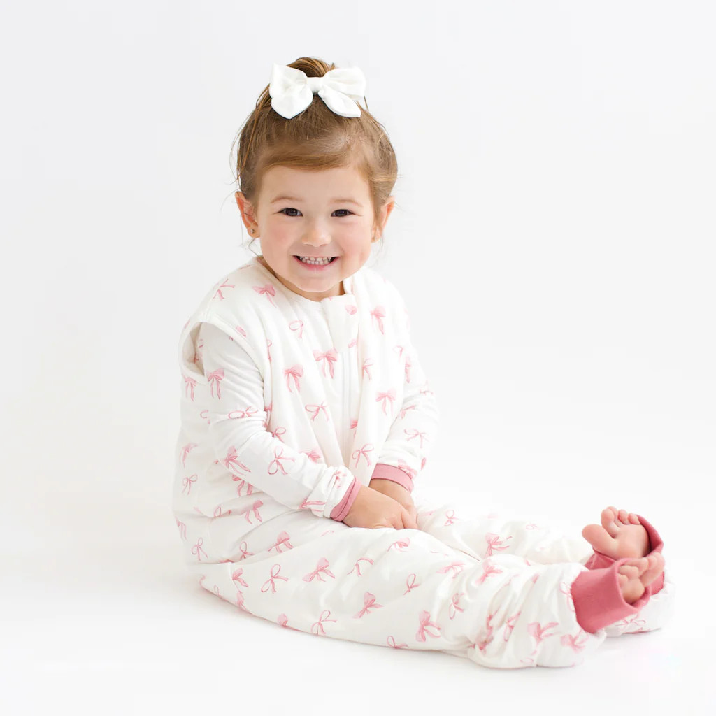 Sleep Bag Walker in Bow 1.0 | Kyte Baby