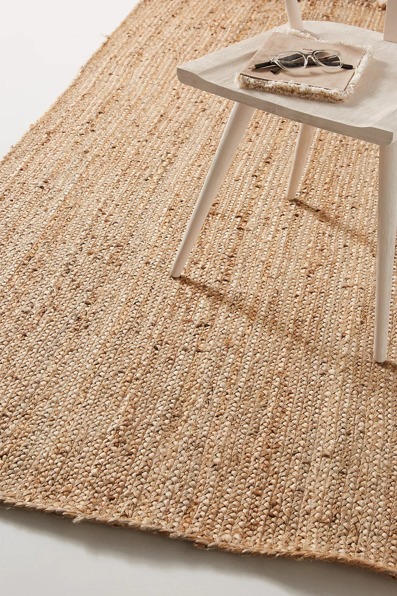 Handwoven Jute Lorne Rectangle Rug | Anthropologie (US)