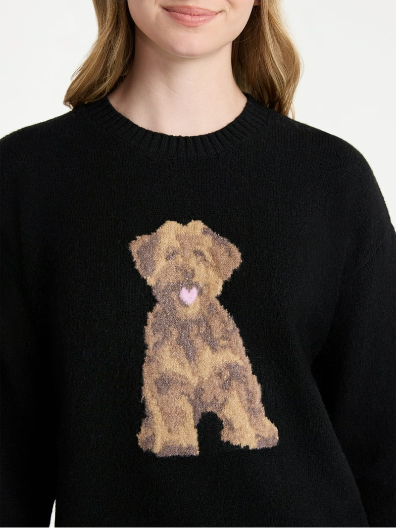 No Boundaries Fashion Icon Sweater, Midweight, Women's | Walmart (US)