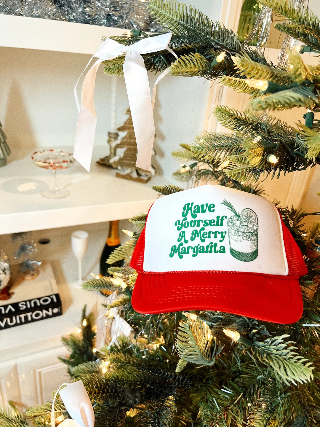 Have Yourself A Merry Margarita Holiday Trucker Hat | Trendy Trucker Hats | Holiday Trucker Hats ... | Etsy (US)