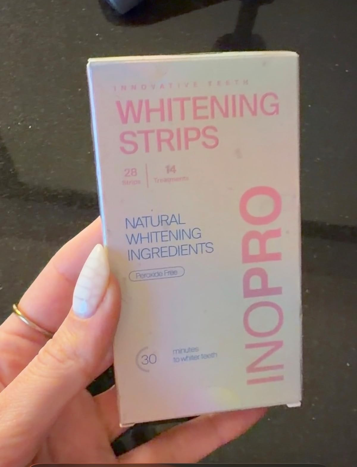 Smile bright. These peroxide-free whitening strips use natural ingredients to deliver a brighter smile in just 30 minutes. #TeethWhitening #SelfCare #LTKbeauty 

 #LTKdayinmylife #LTKselfcare #LTKBeauty