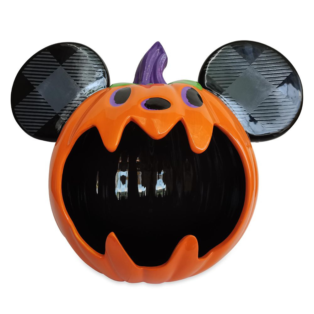 Mickey Mouse Jack-o'-Lantern Candy Bowl | Disney Store