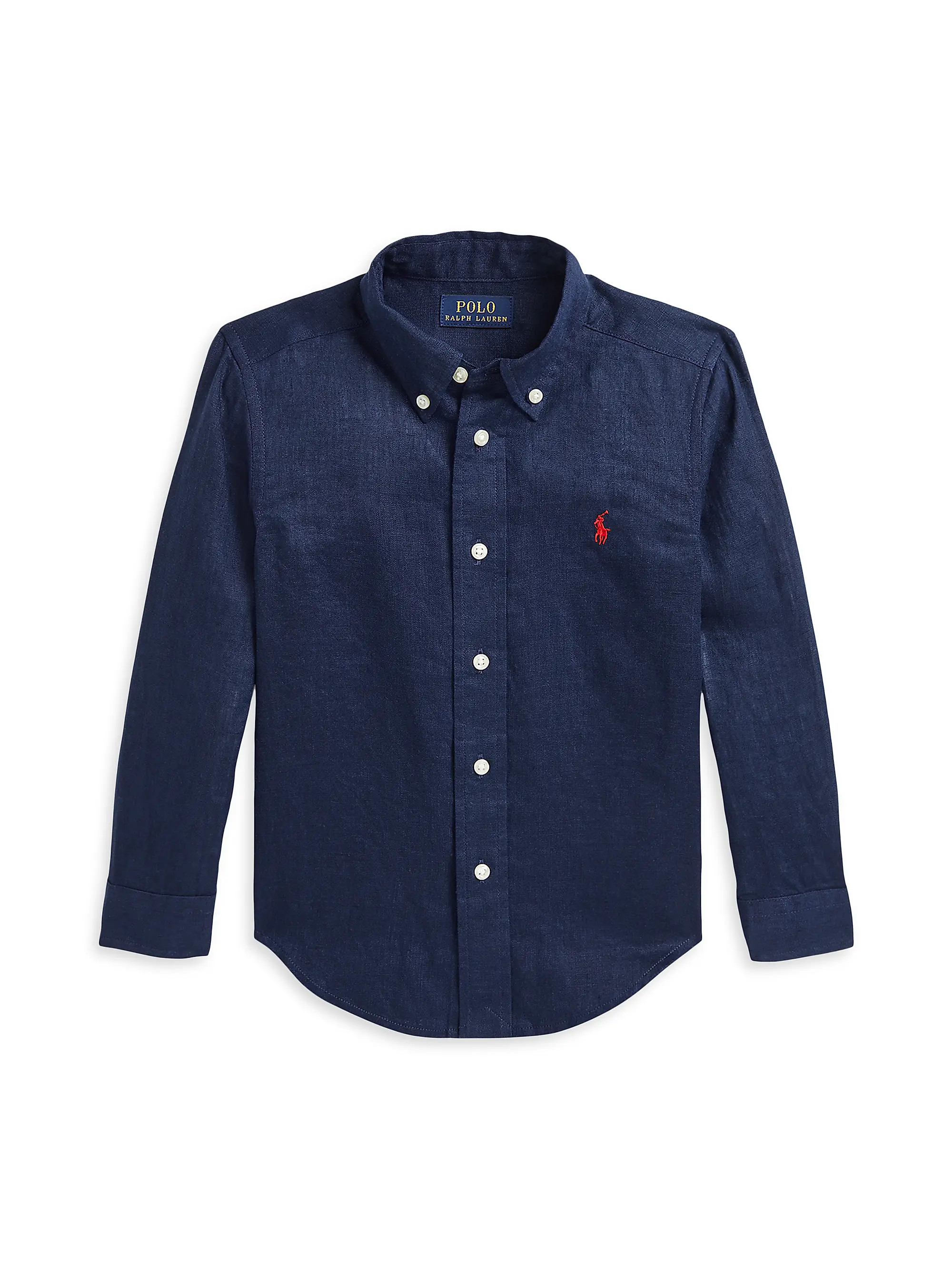 Little Boy's & Boy's Linen Button-Up Shirt | Saks Fifth Avenue